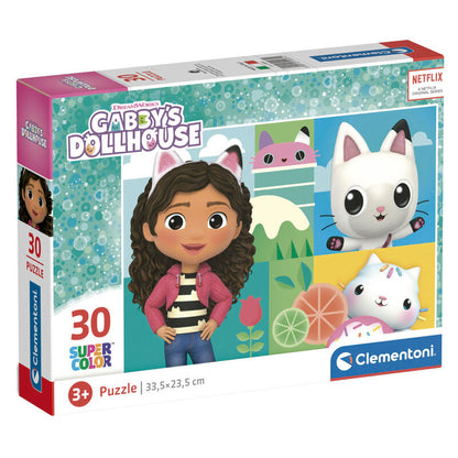 Puzzle Clementoni de 30 piezas de Gabby's Dollhouse