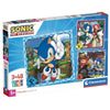 Caja de 3 puzzles Clementoni de Sonic the Hedgehog de 48 piezas