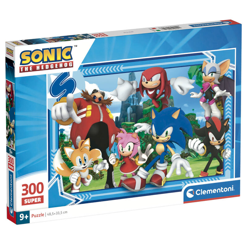 Puzzle Clementoni de Sonic the Hedgehog de 300 piezas