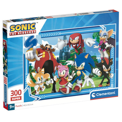 Puzzle Clementoni de Sonic the Hedgehog de 300 piezas