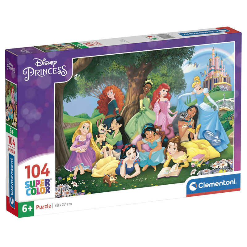 Puzzle Clementoni de 104 piezas con Princesas Disney