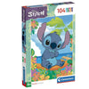 Puzzle Clementoni Disney Stitch de 104 piezas con escena tropical