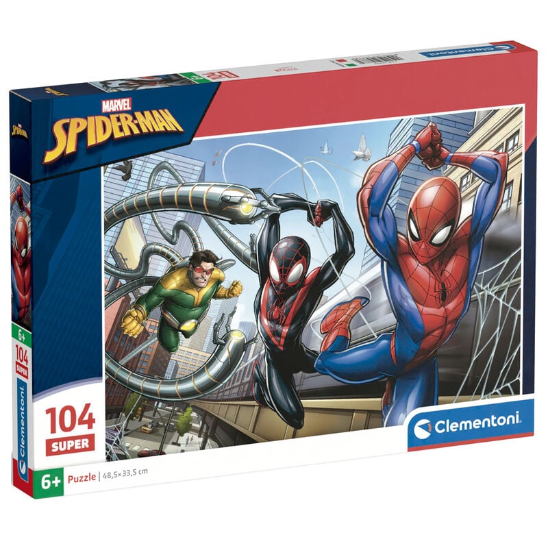 Puzzle Clementoni de Spider-Man Marvel de 104 piezas