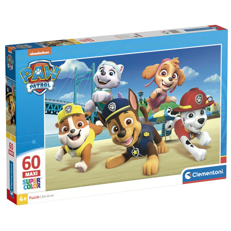 Puzzle maxi Clementoni de Paw Patrol con 60 piezas