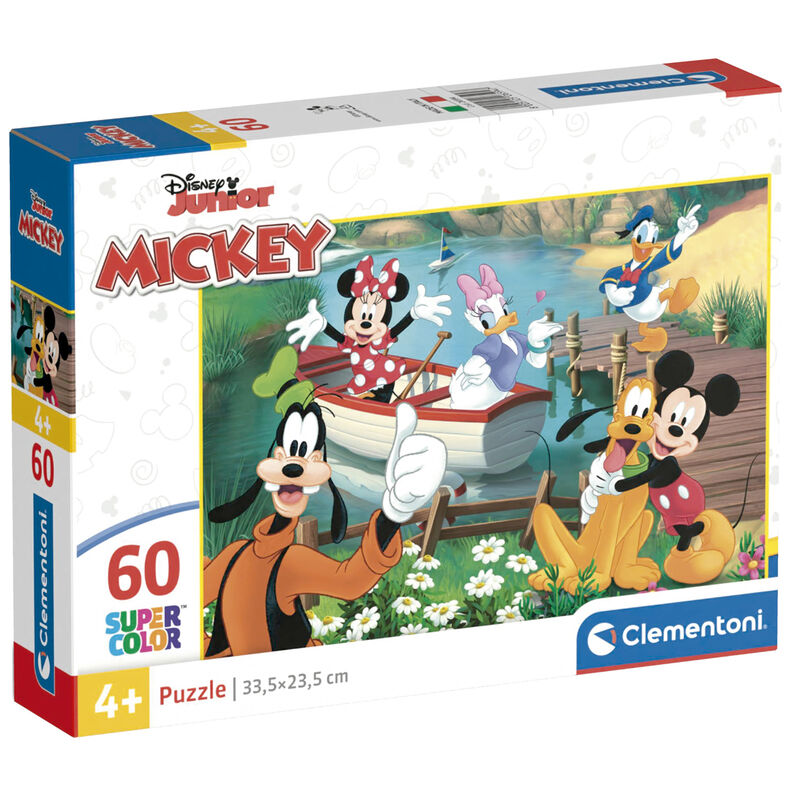 Puzzle Clementoni Disney Junior de Mickey con 60 piezas