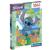 Puzzle Clementoni de Stitch Disney con flores tropicales