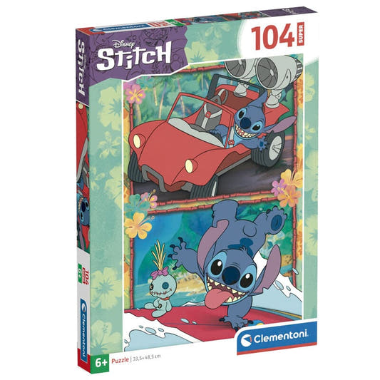 Puzzle Disney Stitch Clementoni de 104 piezas