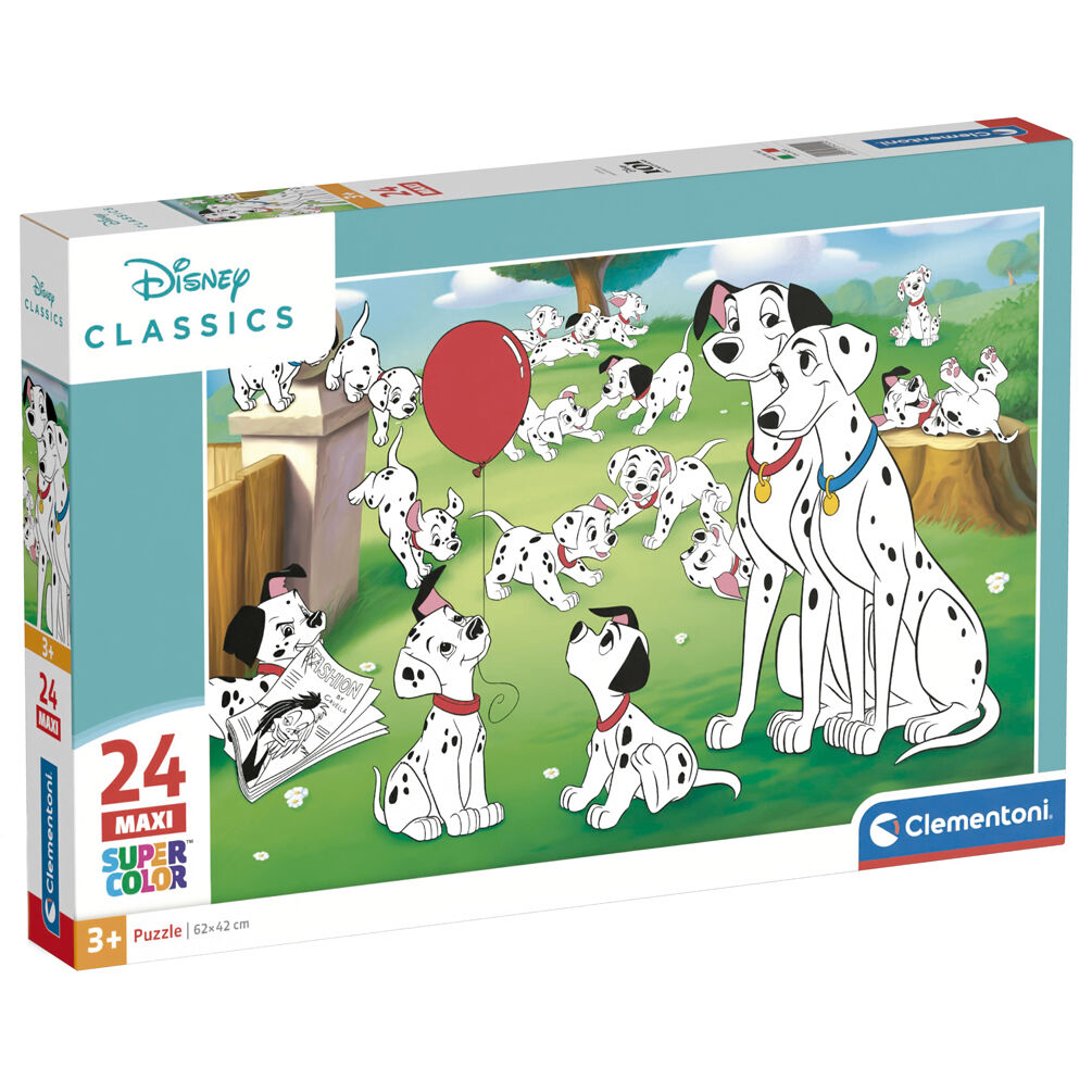 Puzzle maxi Clementoni de 101 Dálmatas con 24 piezas - 2