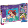 Puzzle Clementoni de Princesas Disney con Ariel, Jasmine y Rapunzel
