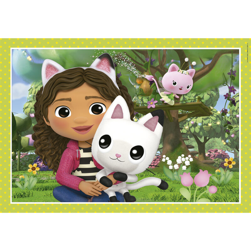 Caja de 4 puzzles Clementoni de Gabby's Dollhouse - 2