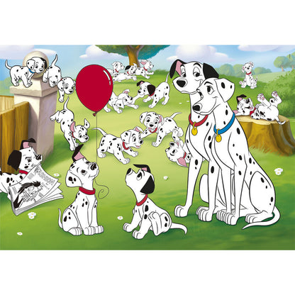 Puzzle maxi Clementoni de 101 Dálmatas con 24 piezas - 3