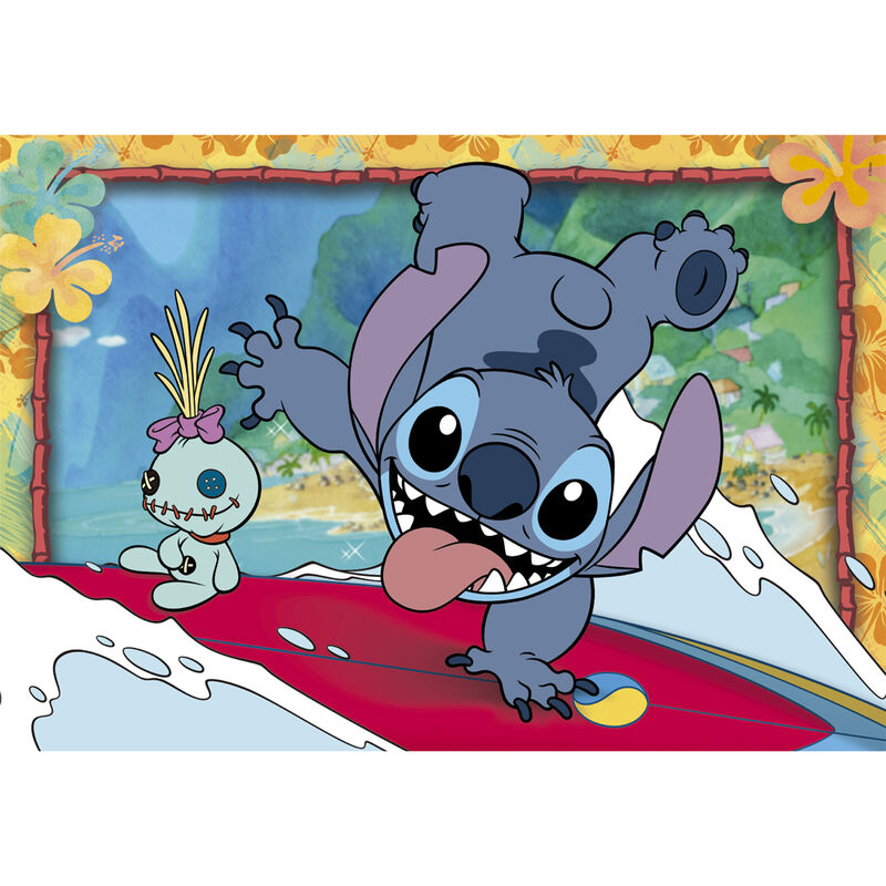 Caja de 2 puzzles Disney de Stitch de 20 piezas Clementoni - 2