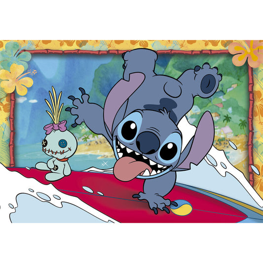 Caja de 2 puzzles Disney de Stitch de 20 piezas Clementoni - 2