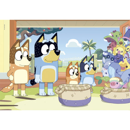 Puzzle Clementoni de Bluey con dos imágenes de 20 piezas - 2