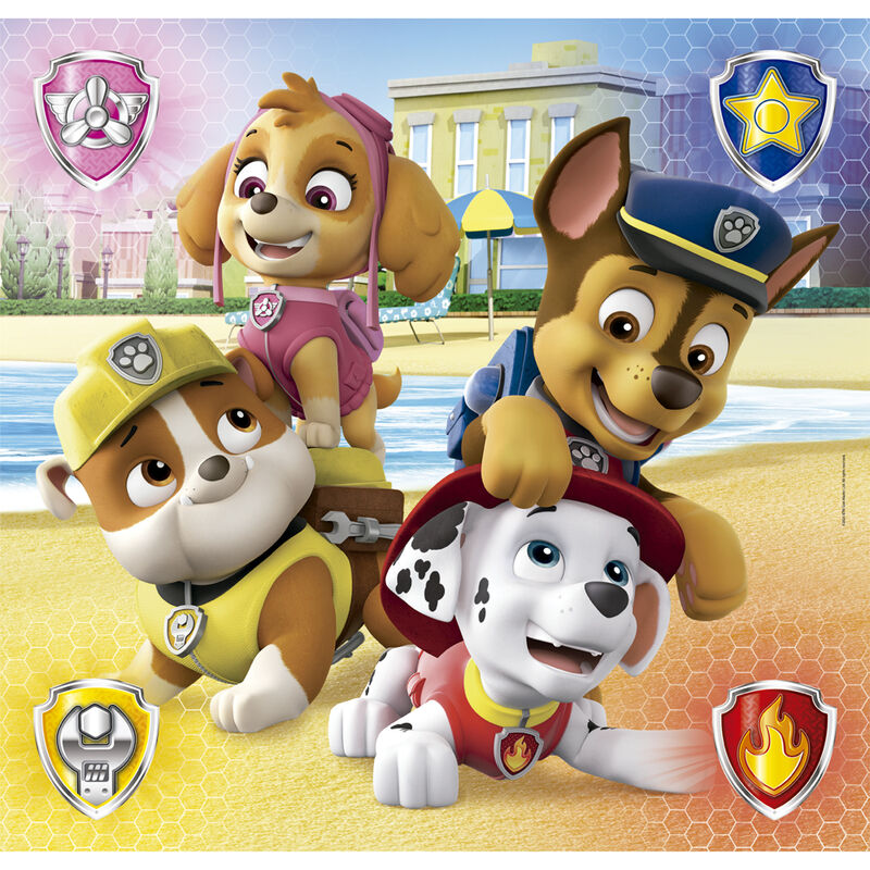 Puzzle Clementoni de Patrulla Canina PAW Patrol con 3 puzles de 48 piezas - 2