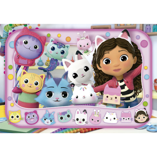 Puzzle maxi de Gabby's Dollhouse de 60 piezas Clementoni - 2