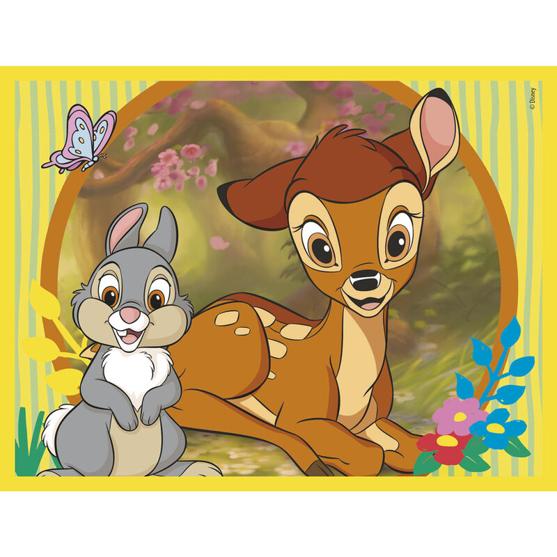Puzzle de cubos Clementoni de Bambi Disney con 12 piezas - 2