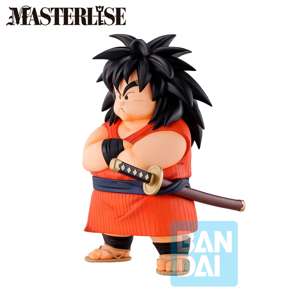 Figura Ichibansho de Yajirobe con traje naranja y espada