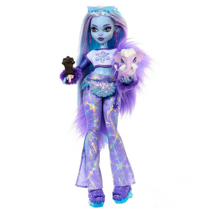 Muñeca Abbey Bominable Monster High con accesorios y mascota Tundra - 2