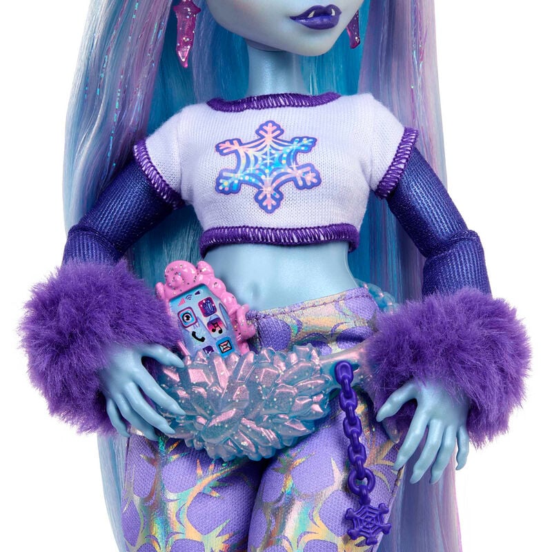 Muñeca Abbey Bominable Monster High con accesorios y mascota Tundra - 4