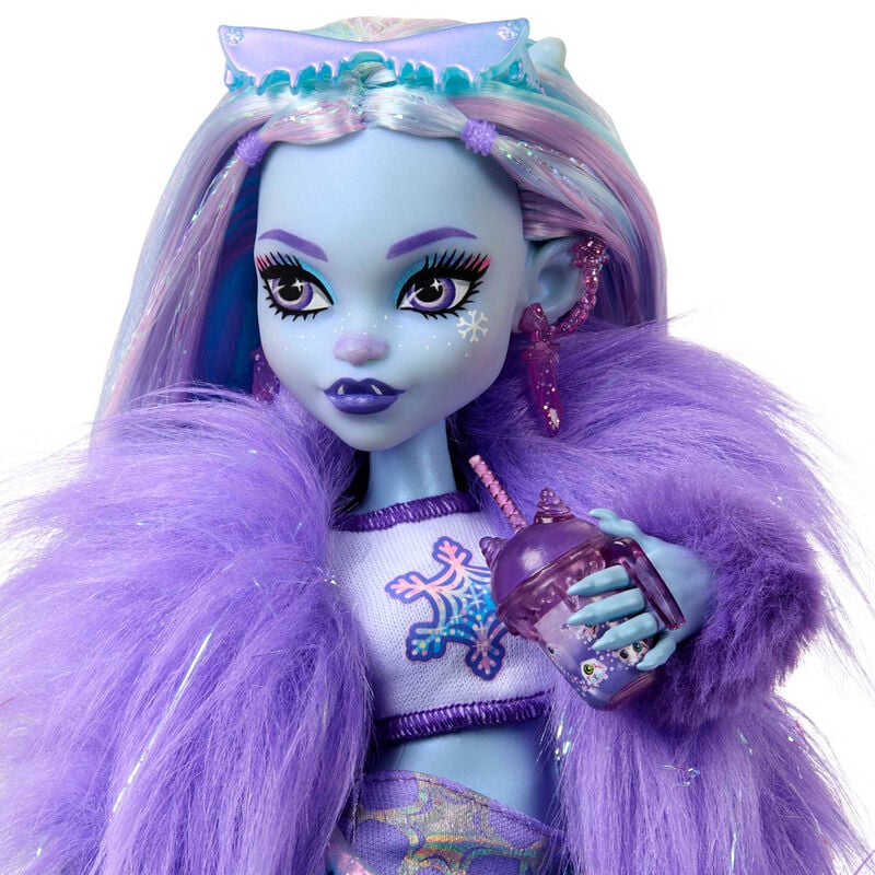 Muñeca Abbey Bominable Monster High con accesorios y mascota Tundra - 5