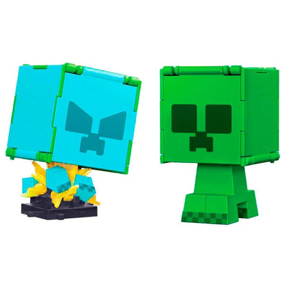 Figura transformable Minecraft Flippin Figs de MATTEL - 6