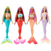 Muñecas sirena Barbie con colas de colores y accesorios marinos para el pelo
