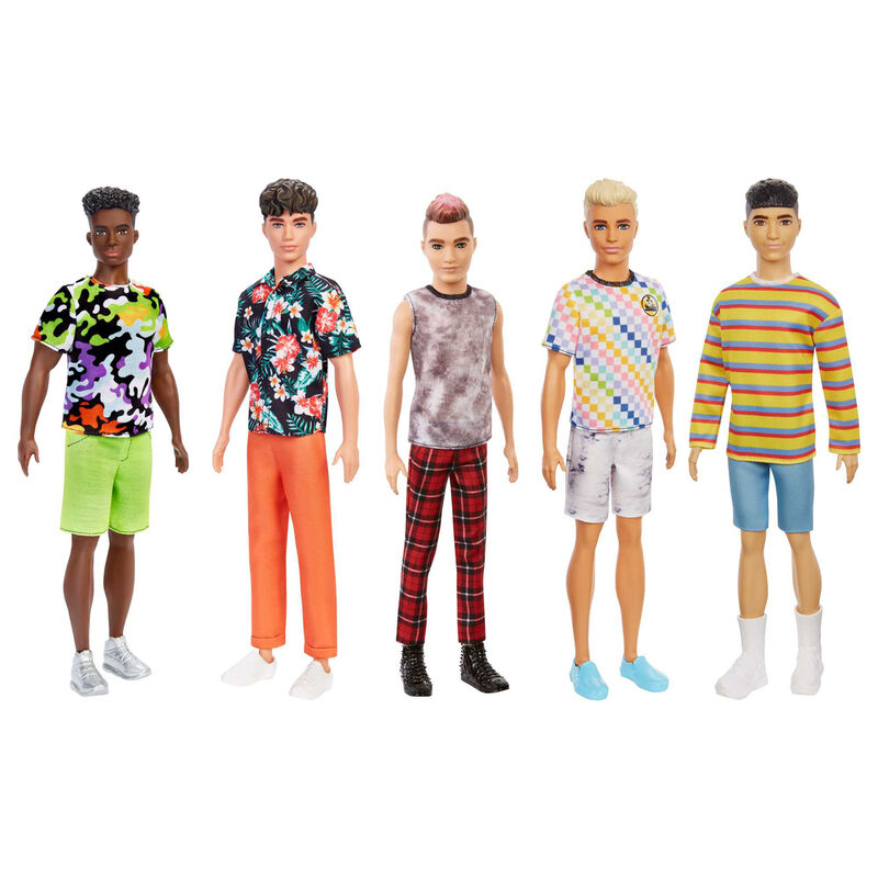 Surtido de muñecos Ken Fashionistas Barbie con diferentes looks - 3