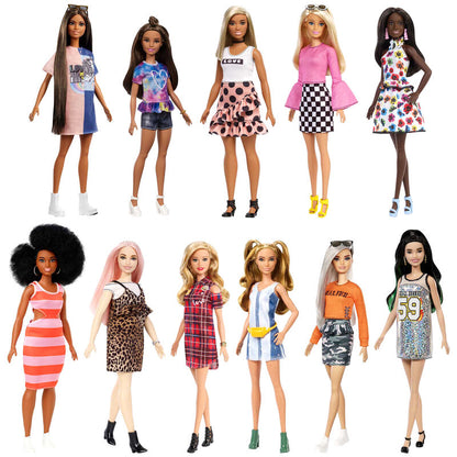 Surtido de muñecas Barbie Fashionistas con conjuntos y accesorios - 3
