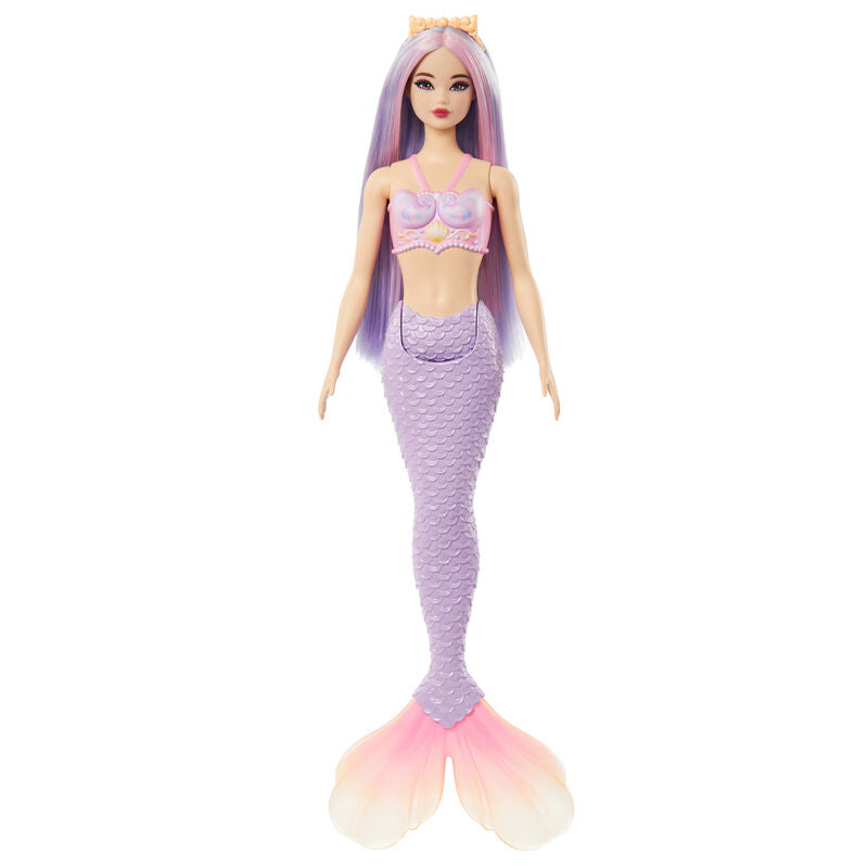 Muñecas sirena Barbie con colas de colores y accesorios marinos para el pelo - 4