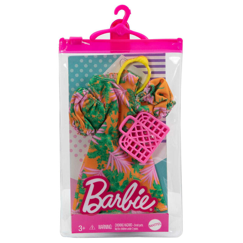 Surtido de ropa Barbie con conjuntos y accesorios de colores variados - 3