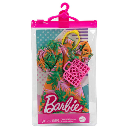 Surtido de ropa Barbie con conjuntos y accesorios de colores variados - 3