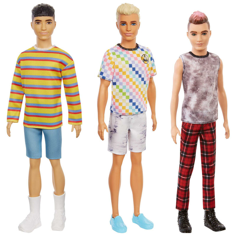 Surtido de muñecos Ken Fashionistas Barbie con diferentes looks - 5