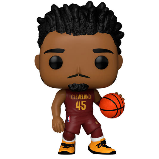 Figura Funko POP! Basketball de Donovan Mitchell con balón y equipación de Cleveland - 2