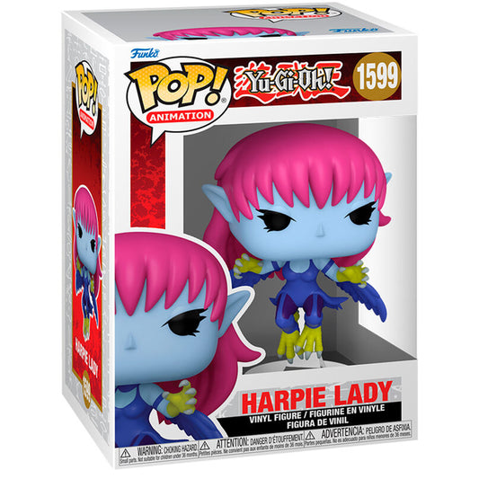 Figura Funko POP! de Harpie Lady de Yu-Gi-Oh! en caja