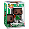 Figura Funko POP! NBA de Jaylen Brown con uniforme de Boston Celtics en caja