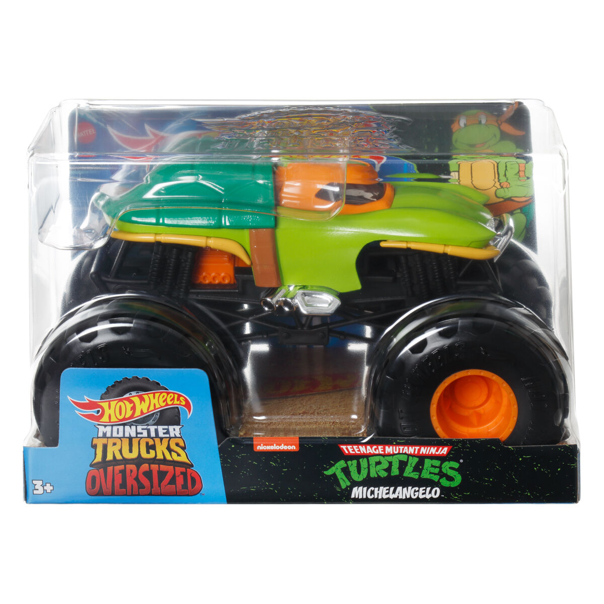 Coche Hot Wheels Monster Trucks a escala 1:24 con ruedas grandes - 13