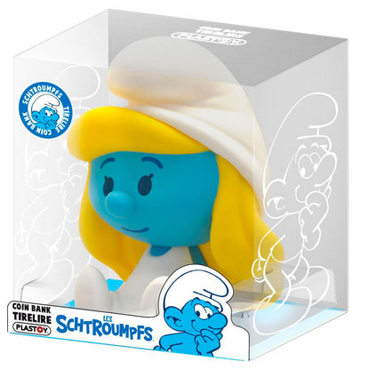 Figura hucha Chibi de Pitufina PLASTOY de 16 cm