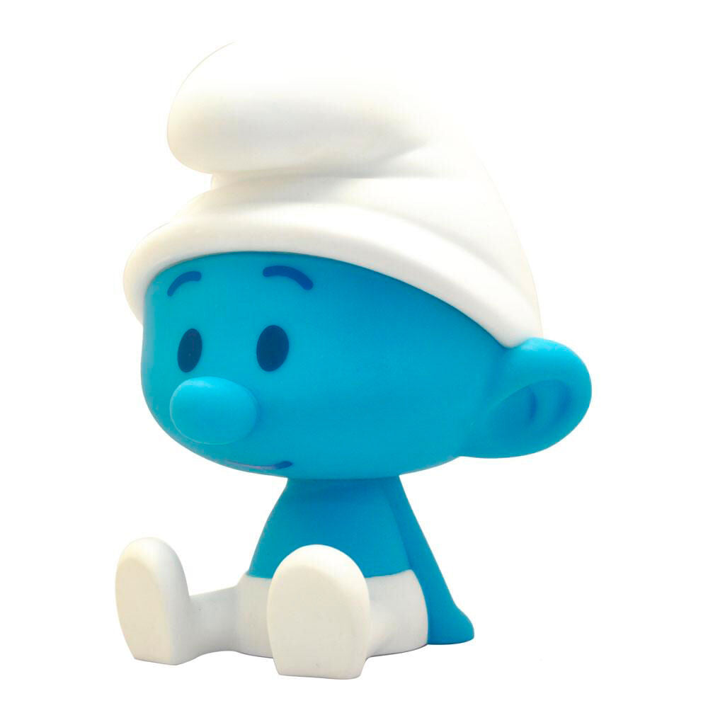Figura hucha Chibi Pitufo azul y blanco de PLASTOY
