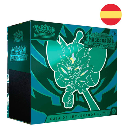 Caja de Entrenador Élite Pokémon Mascarada Crepuscular