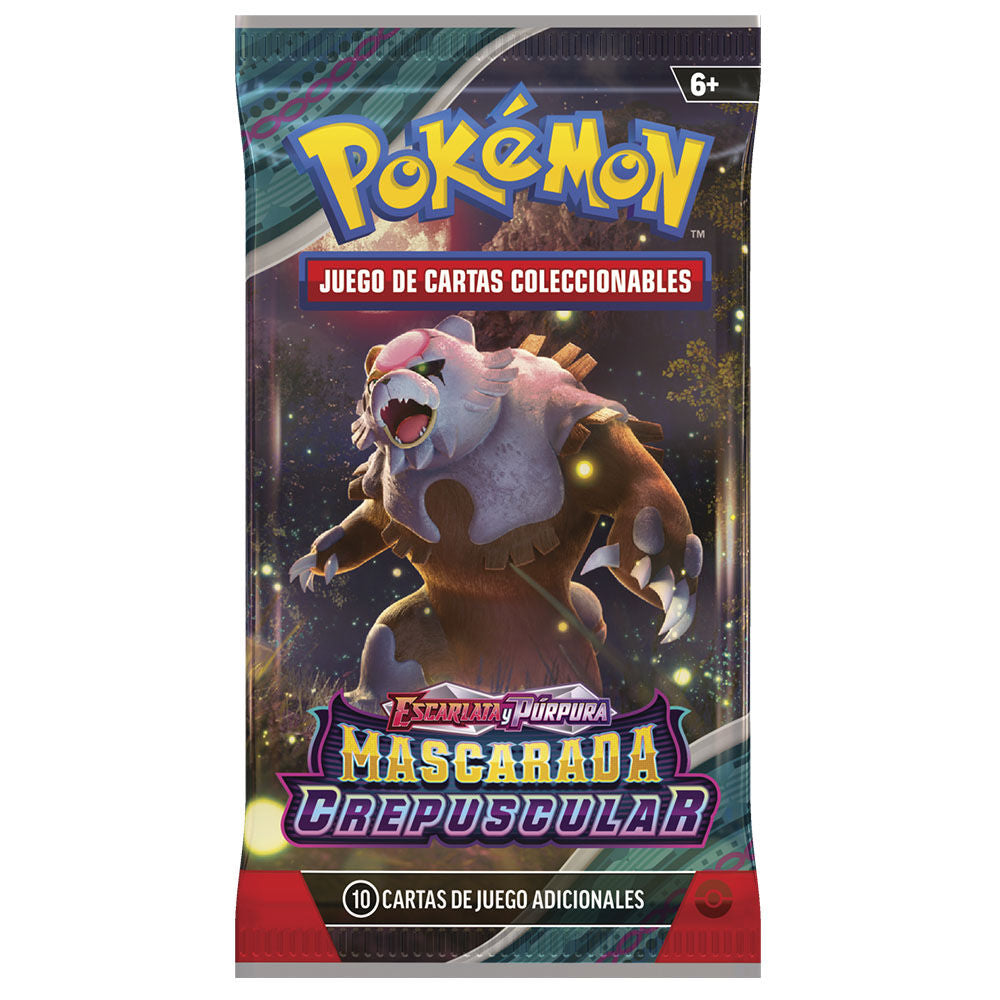 Sobre de cartas Pokémon JCC Mascarada Crepuscular en español - 4