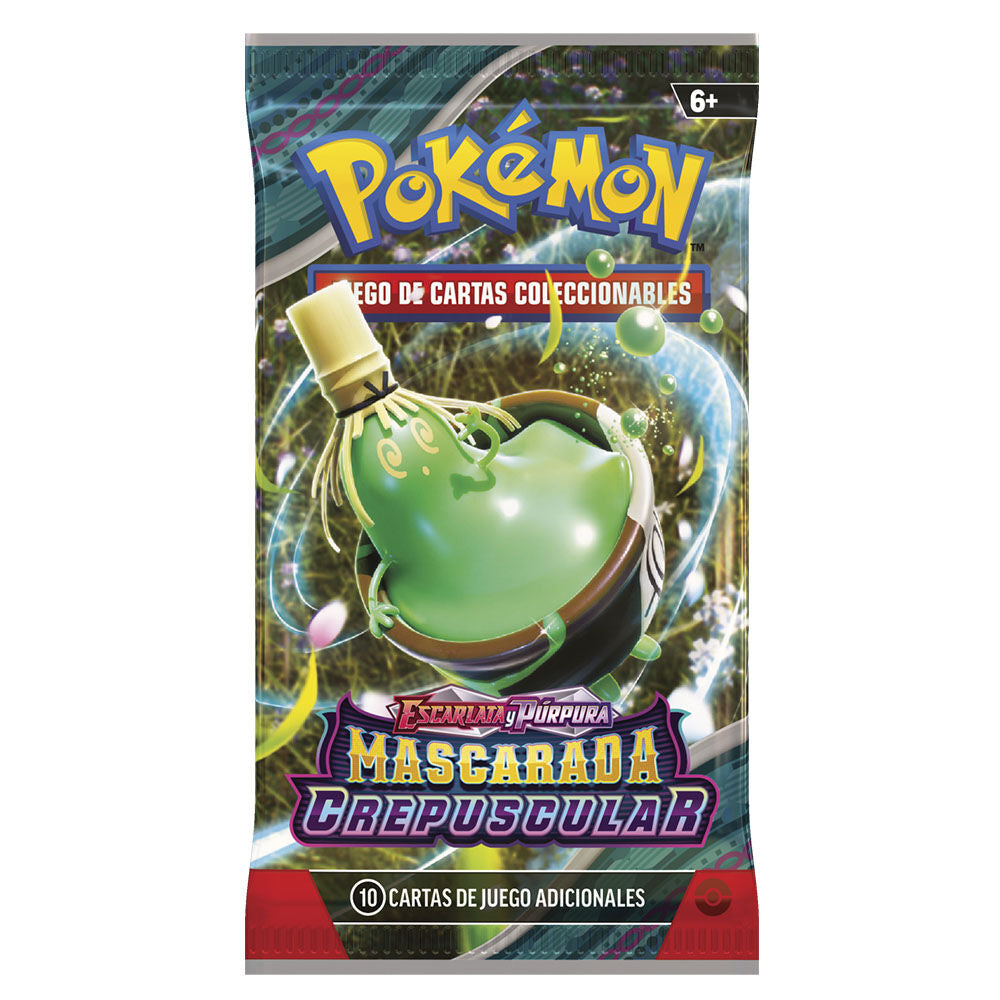 Sobre de cartas Pokémon JCC Mascarada Crepuscular en español - 6