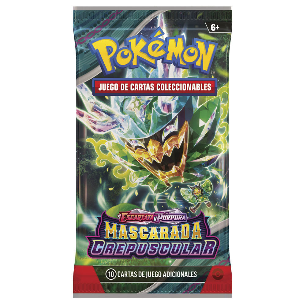 Sobre de cartas Pokémon JCC Mascarada Crepuscular en español - 7