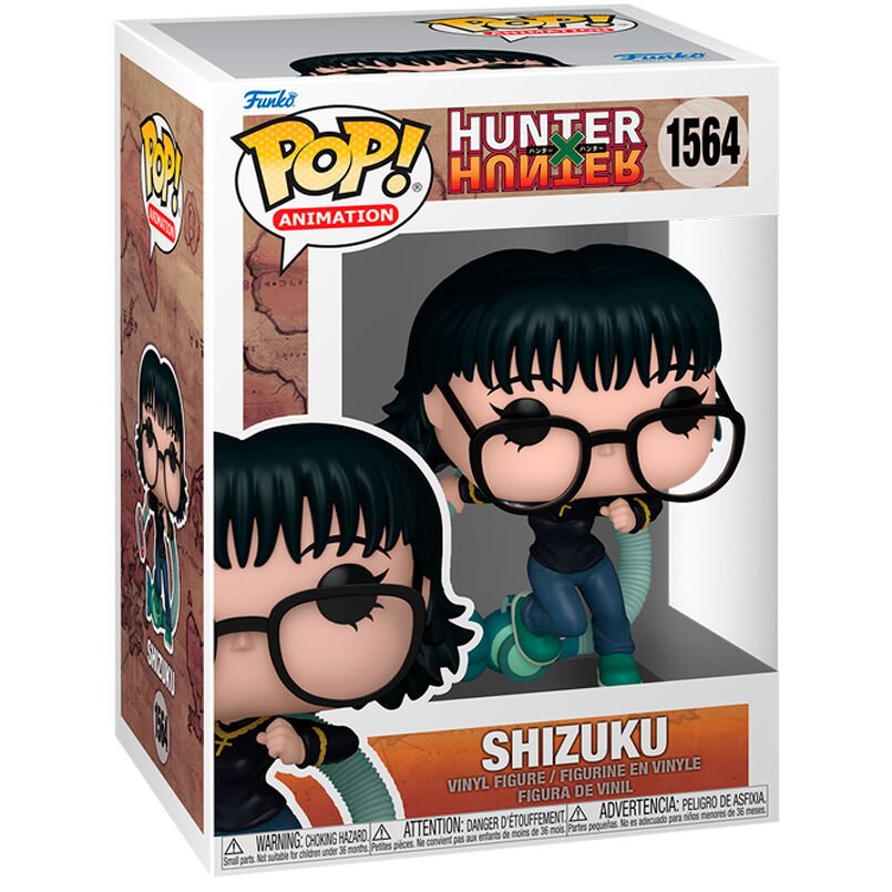 Figura Funko POP! de Shizuku de Hunter x Hunter en su caja