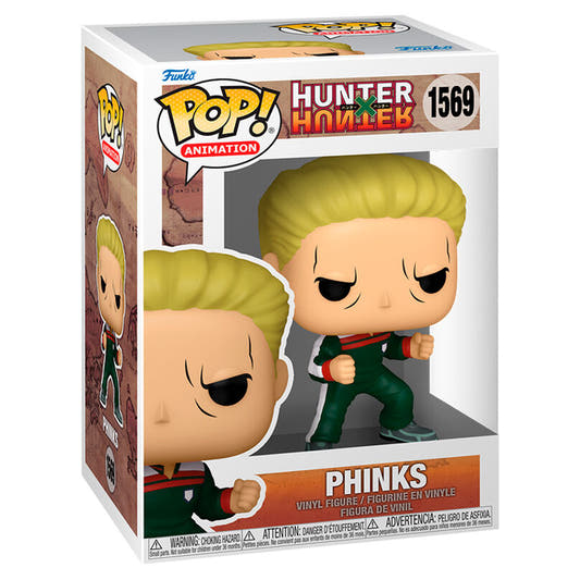 Figura Funko POP! de Phinks de Hunter x Hunter en caja