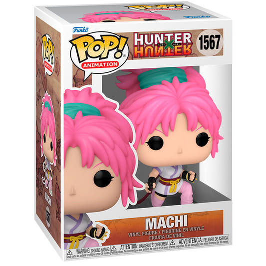 Figura Funko POP! de Machi de Hunter x Hunter en caja