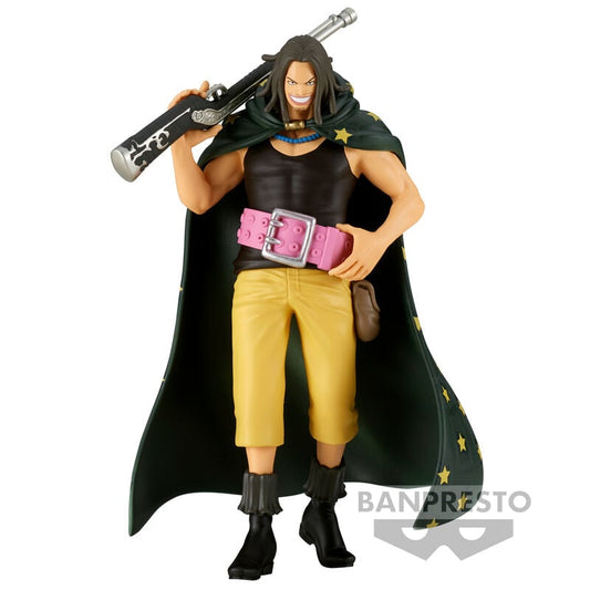 Figura de Yasopp de One Piece con rifle y capa de estrellas