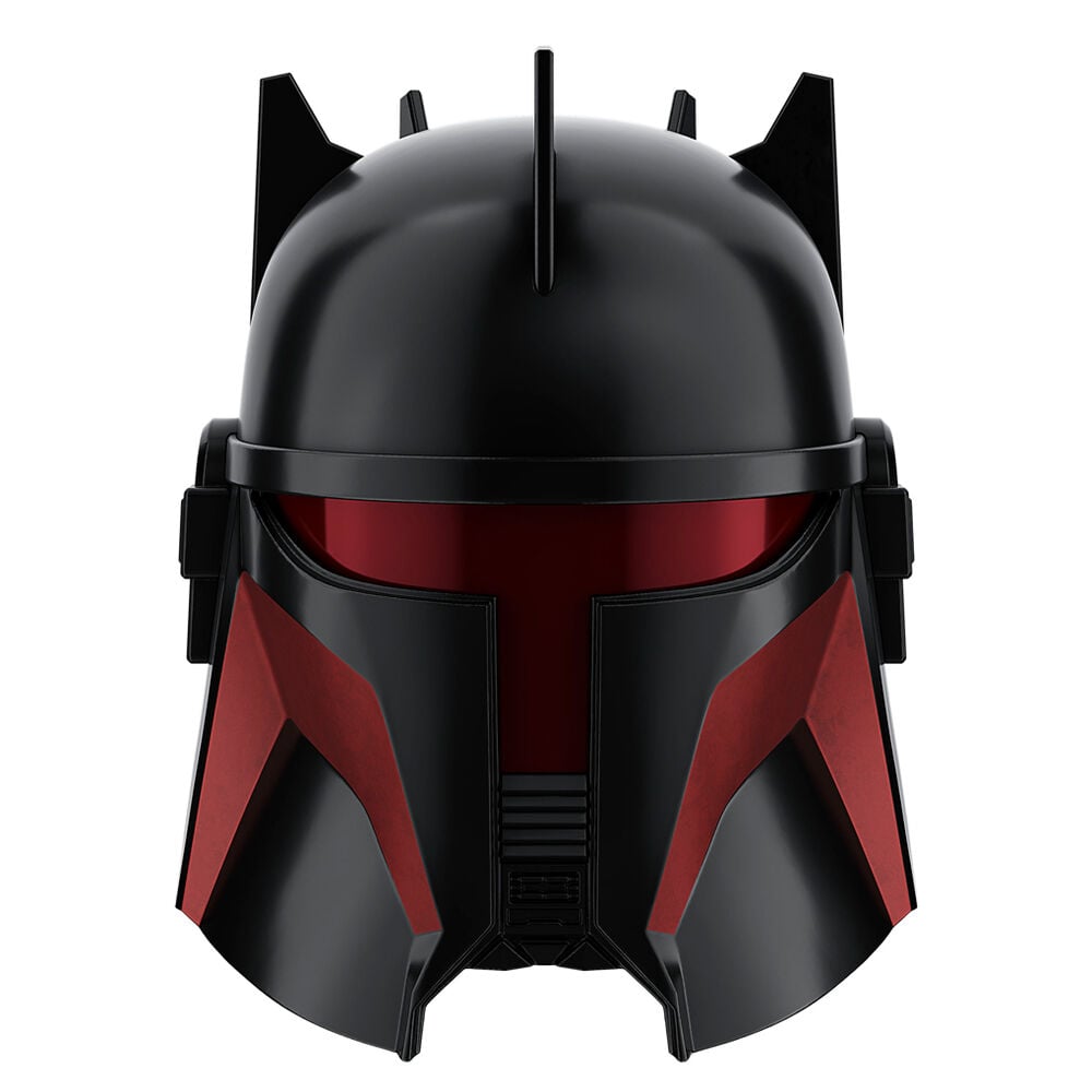 Casco electrónico negro y rojo de Gideon de Star Wars - 2