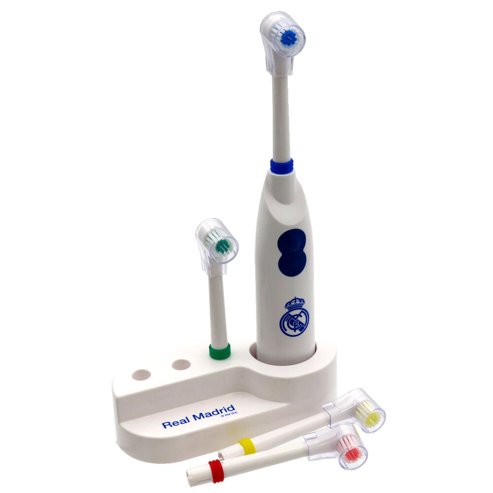 Cepillo dental eléctrico Real Madrid con tres cabezales de colores - 2