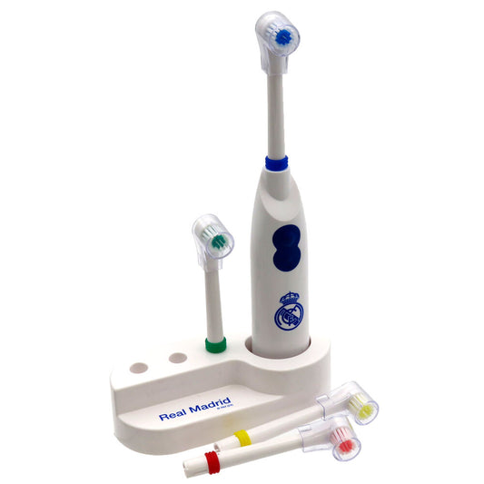 Cepillo dental eléctrico Real Madrid con tres cabezales de colores - 2